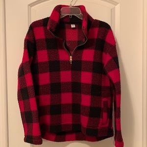 Old Navy Womens Cozy Half-Zip Top